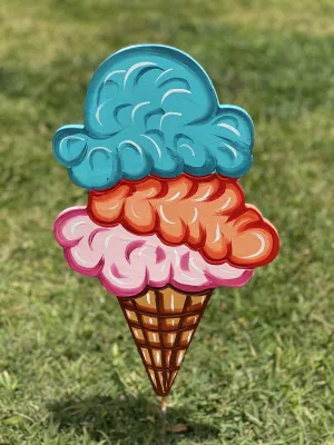 Summer Ice Cream Blank
