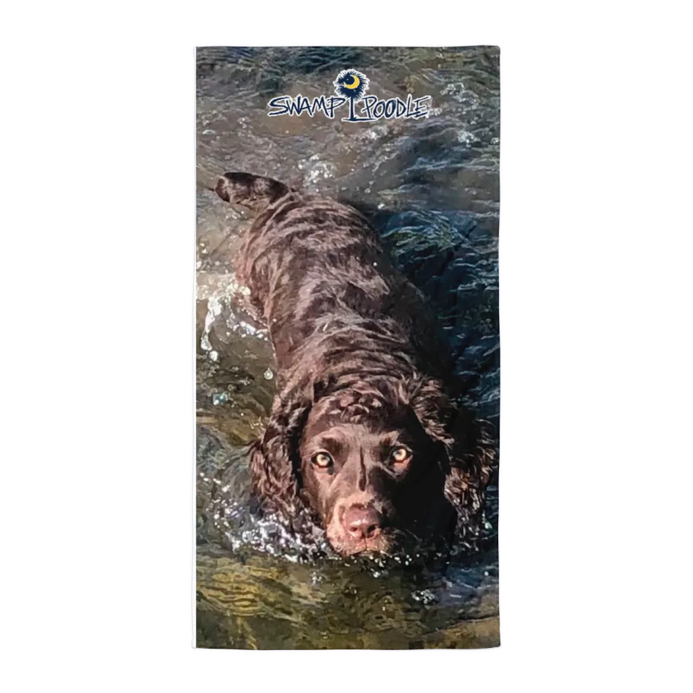 Swamp Poodle Beach Towel