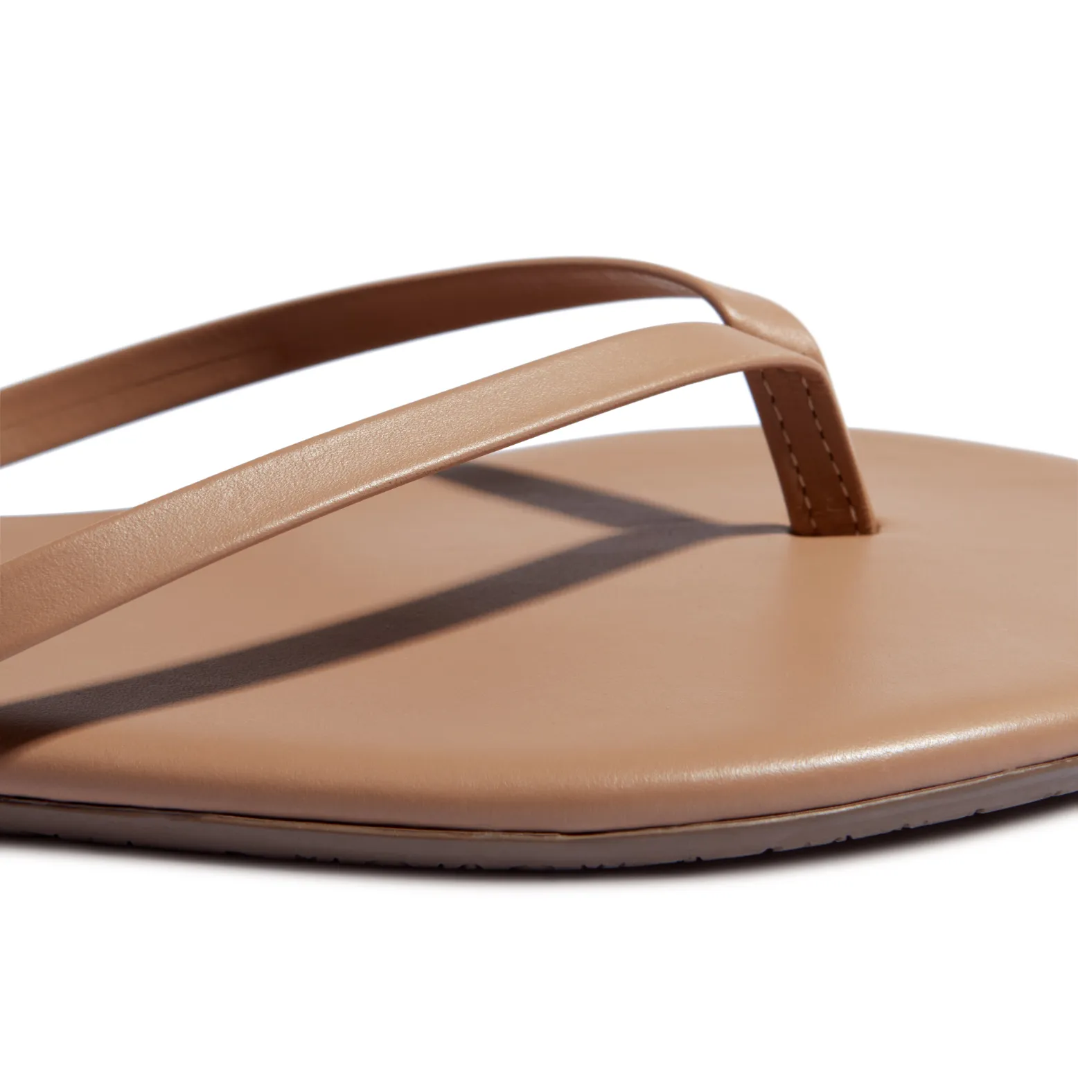 Tkees LILY Nudes flip-flops from vegan brazilian leather in Matte Cocobutter