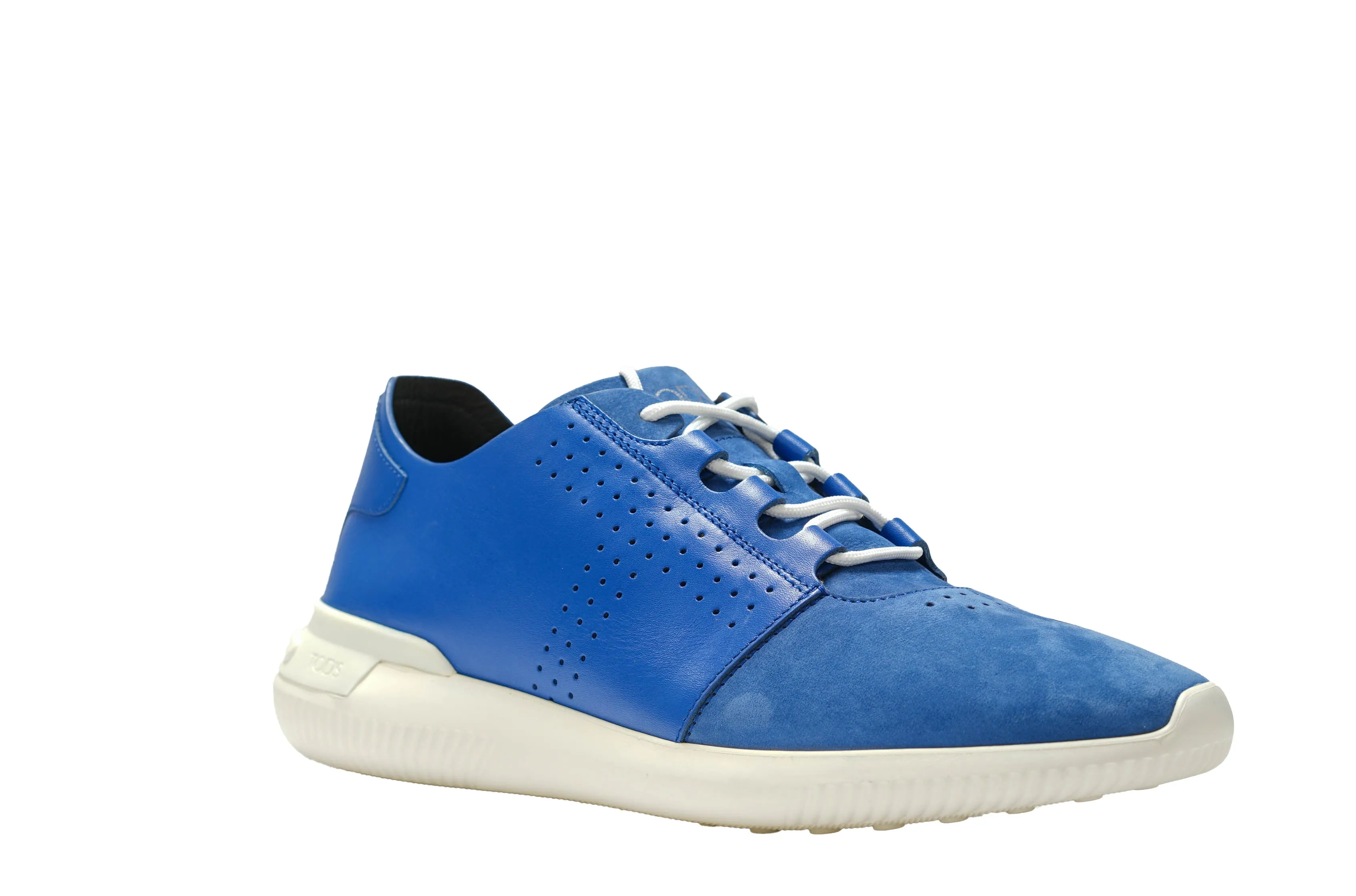 Tod's Men's Blue Leather Sneaker M91B0Y1808    last pair