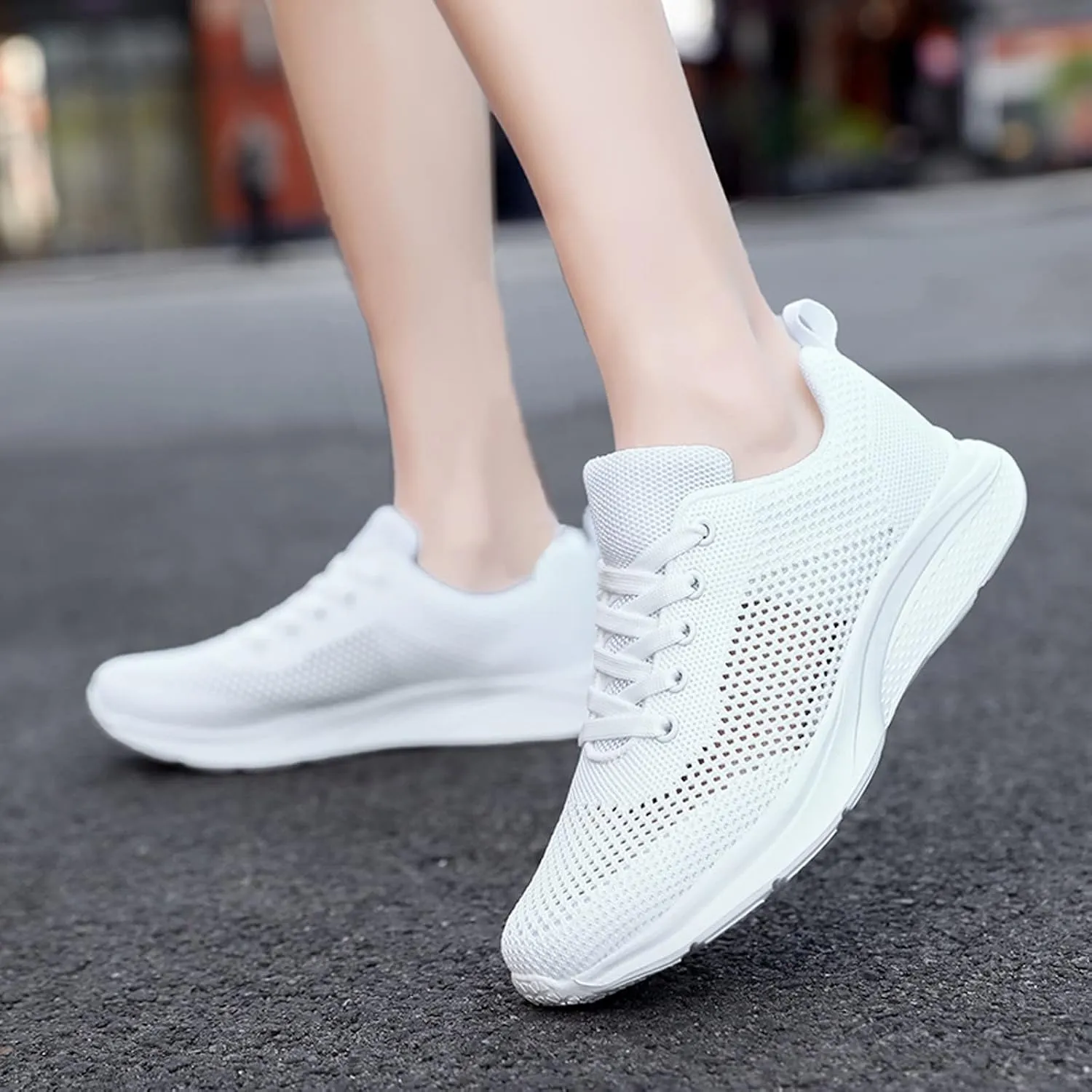 Women's Lace Up Walking Shoes Running Comfortable Tennis Womens Running Shoes Athletic Men's Shoes Casual Men Shoes Sneakers Brown Tennis Shoe Trainers Shoe