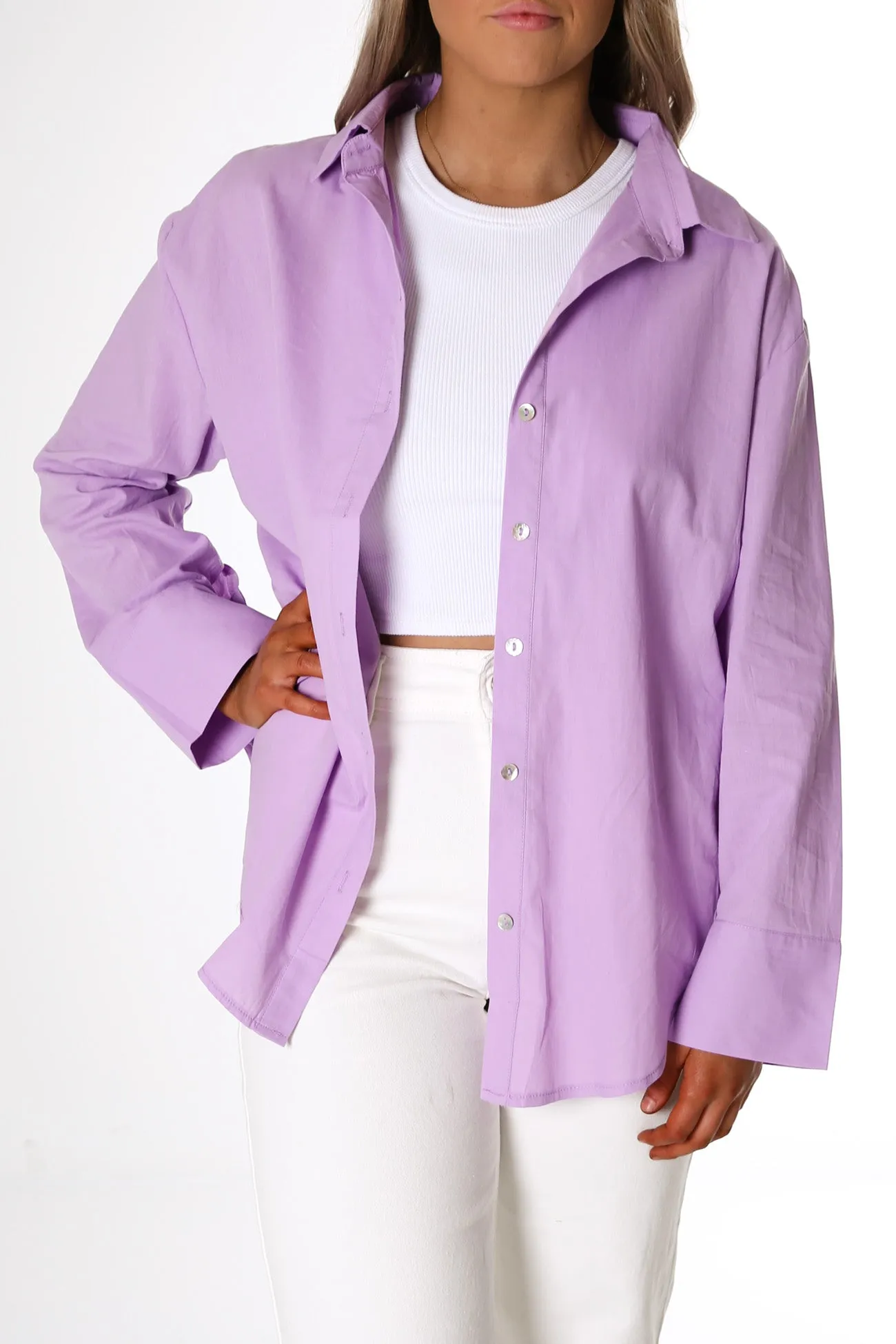 Wren Shirt Lilac