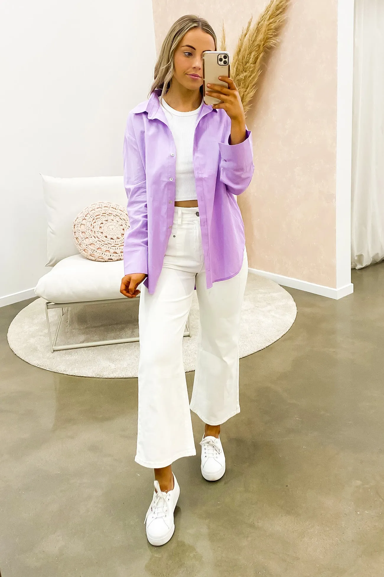 Wren Shirt Lilac